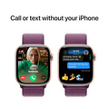 Apple Watch Series 10 GPS 42mm Roséguld Aluminiumboett med Plommon Sportloop