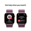 Apple Watch Series 10 GPS 46mm Roséguld Aluminiumboett med Plommon Sportloop