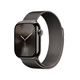 Apple Watch Series 10 GPS + Cellular 42mm Skiffer Titanboett med Skiffer Milanesisk loop Apple Watch Series 10 GPS + Cellular 42mm Skiffer Titanboett med Skiffer Milanesisk loop