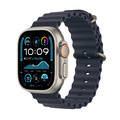 Apple Watch Ultra 2 GPS + Cellular 49mm Naturlig Titanboett med Marin havsband