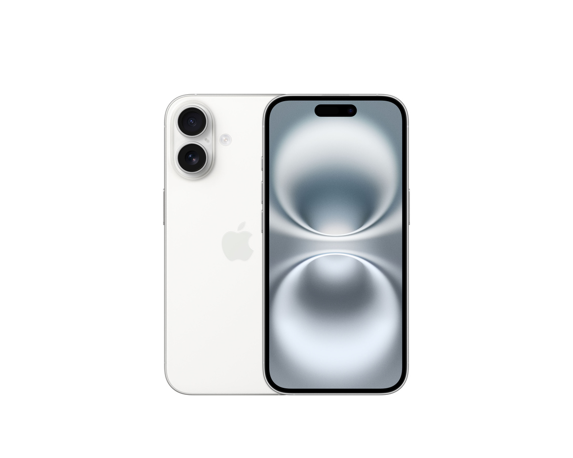 iPhone 16 128GB Vit