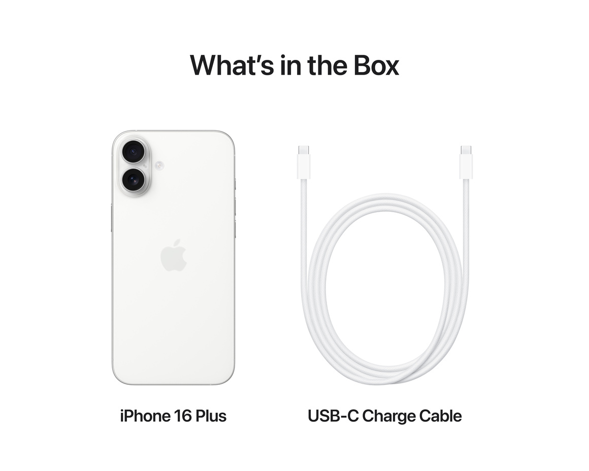 iPhone 16 Plus 512GB Vit