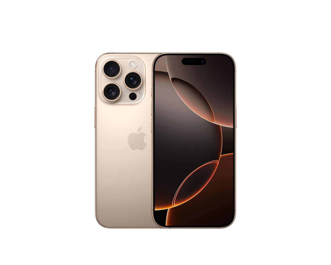 iPhone 16 Pro 1TB Sandfärgat Titan