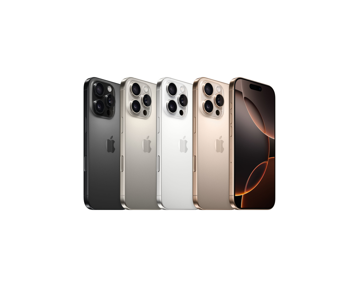 iPhone 16 Pro Max Vitt titan 1 TB