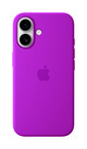 Apple iPhone 16 Silikonskal med MagSafe Lila fuchsia Apple iPhone 16 Silikonskal med MagSafe Lila fuchsia