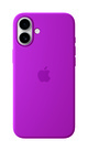 Apple iPhone 16 Plus Silikonskal med MagSafe Lila fuchsia Apple iPhone 16 Plus Silikonskal med MagSafe Lila fuchsia