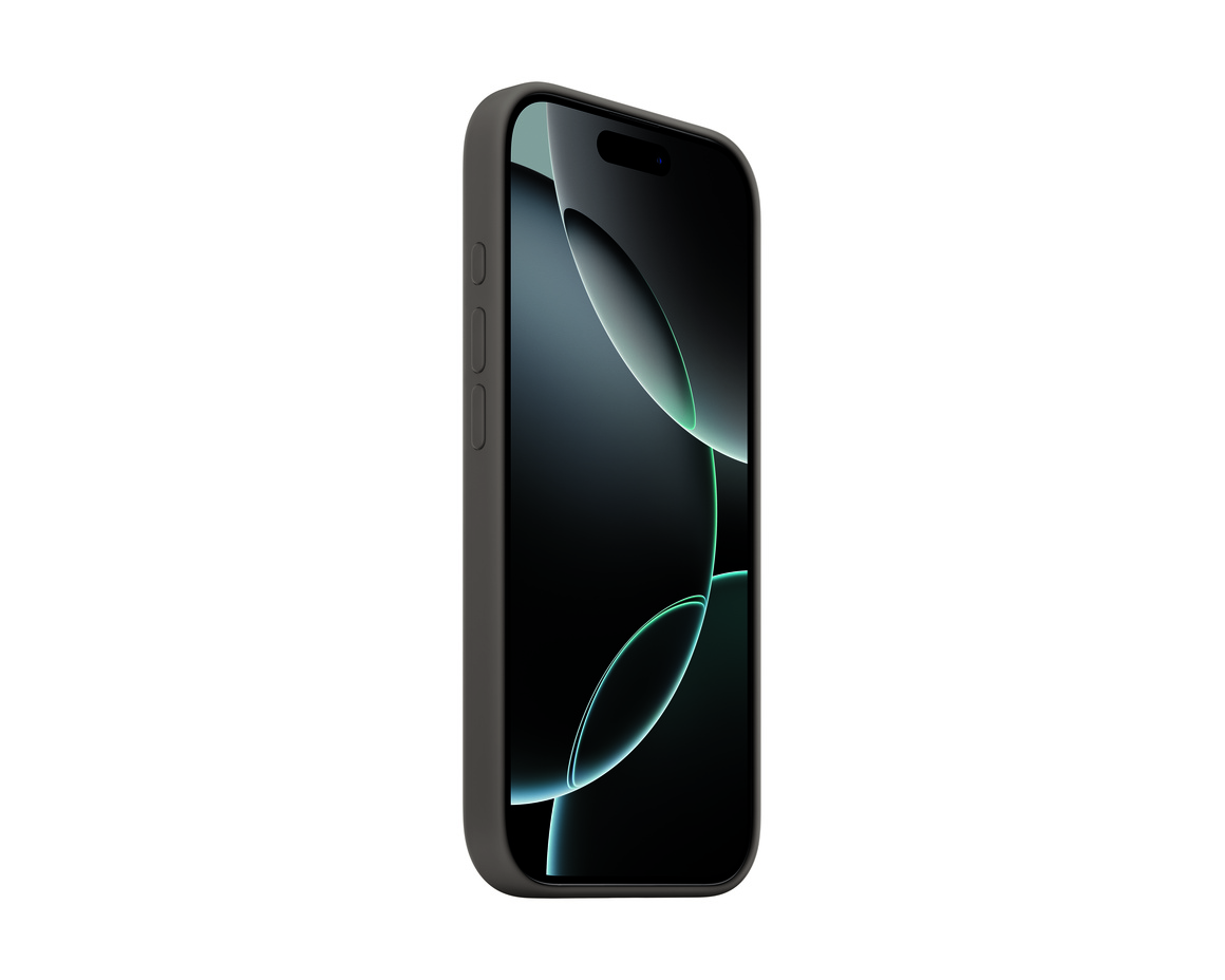 Apple iPhone 16 Pro Silikonskal med MagSafe Granitgrå