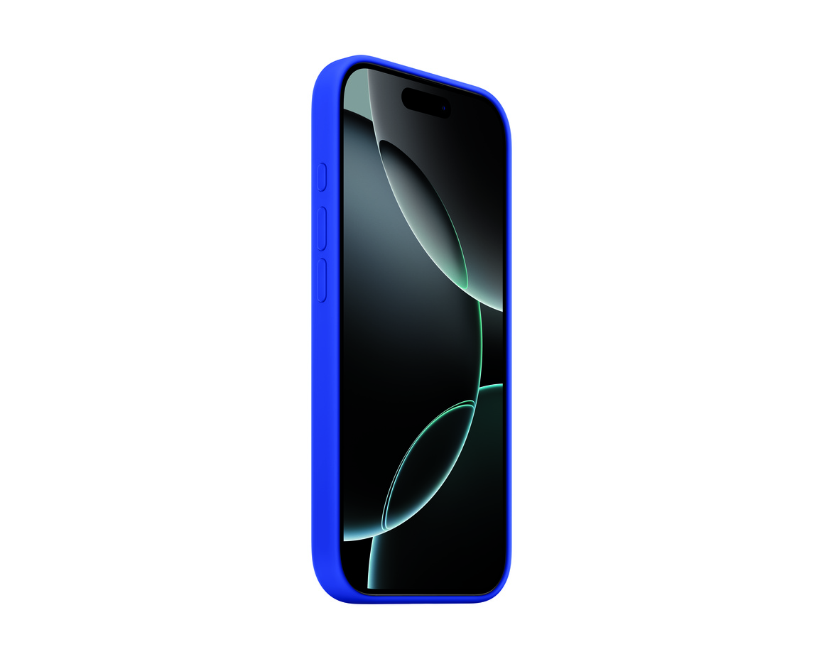 Apple iPhone 16 Pro Silikonskal med MagSafe Ultramarin