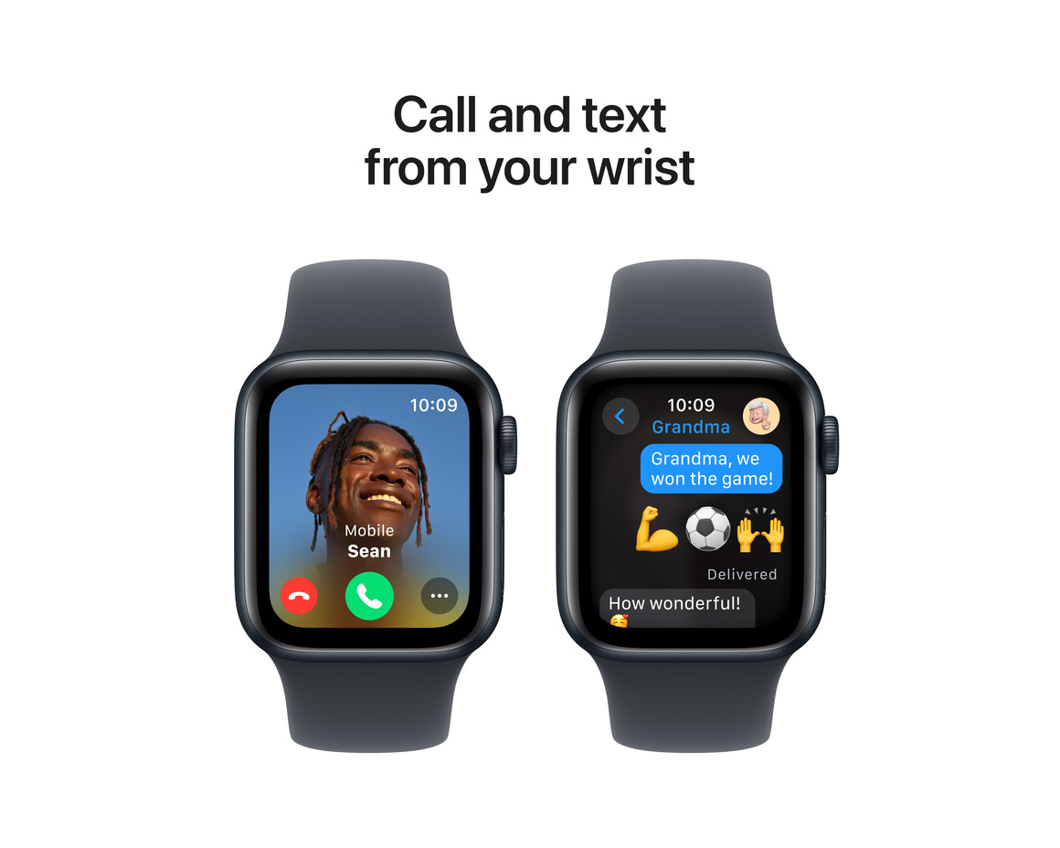 Apple Watch SE Midnatt 40mm GPS S/M