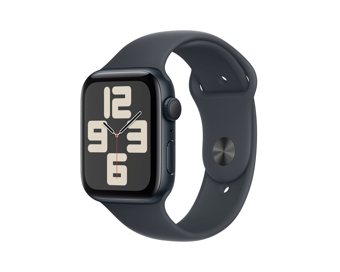 Apple Watch SE Midnatt 44mm GPS M/L
