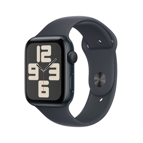 Apple Watch SE Midnatt 44mm GPS M/L