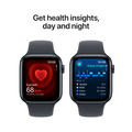 Apple Watch SE Midnatt 44mm GPS M/L