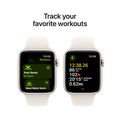 Apple Watch SE Stjärnglans 44mm GPS M/L