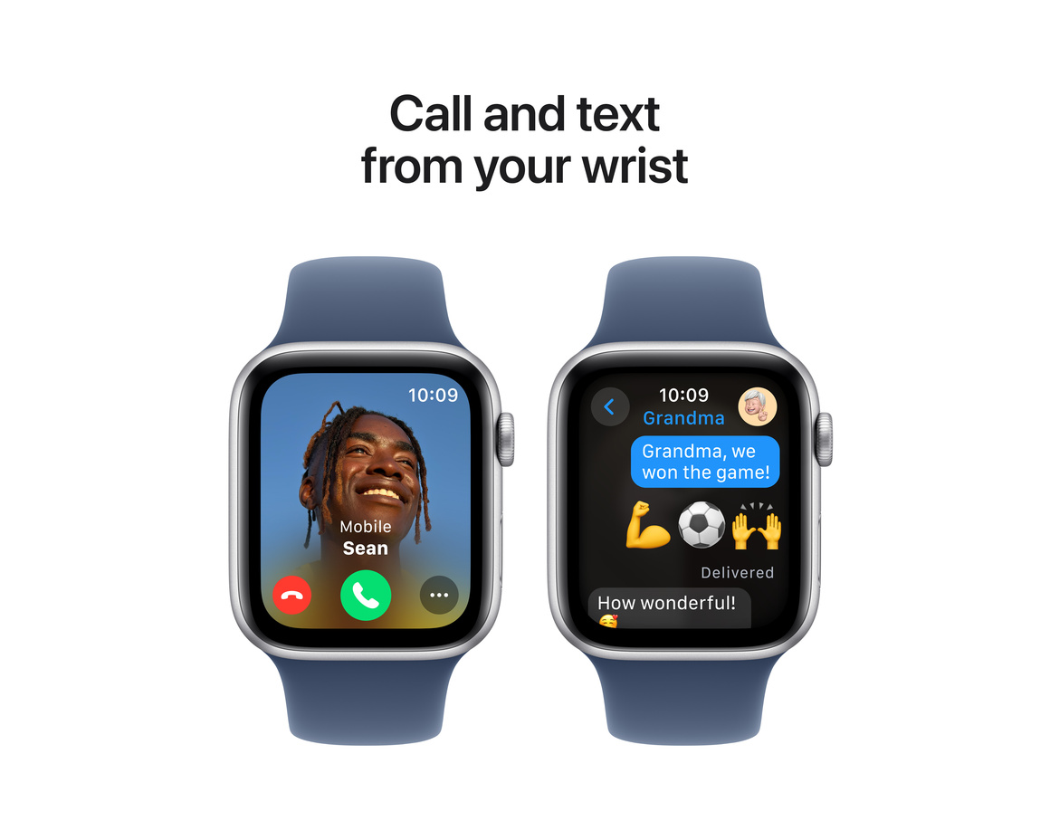 Apple Watch SE Silver 44mm GPS S/M