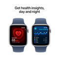 Apple Watch SE Silver 44mm GPS S/M