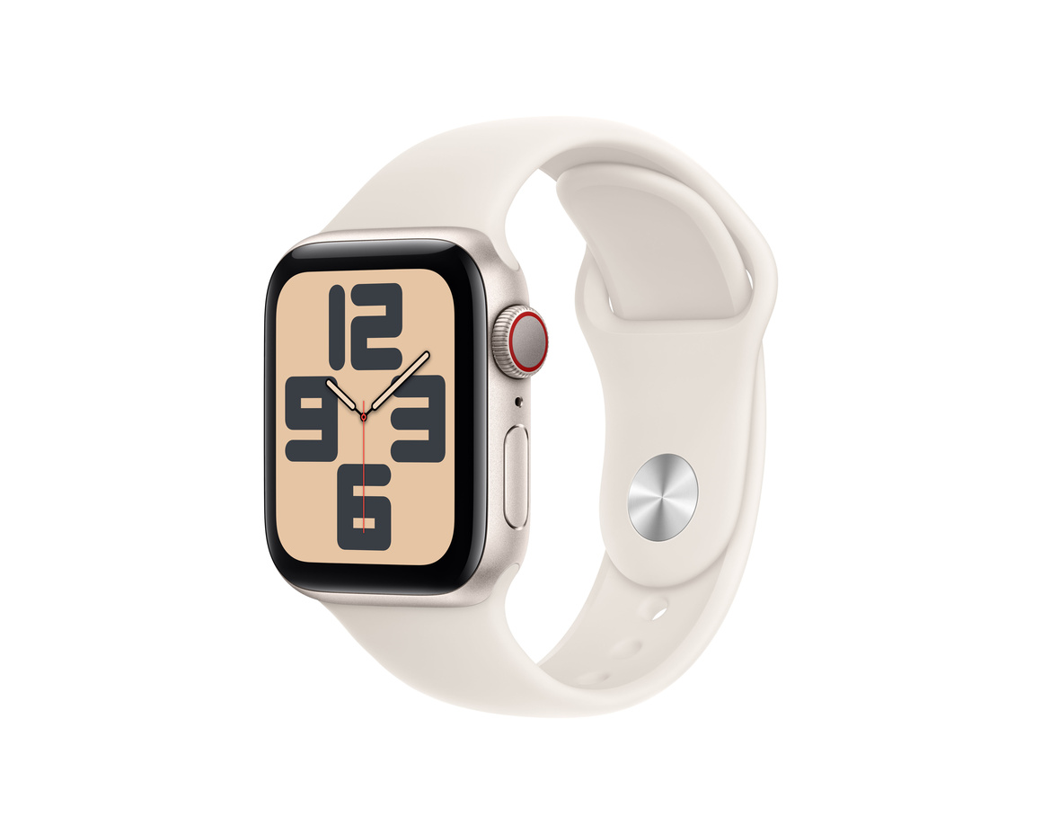 Apple Watch SE Stjärnglans 40mm GPS + Cellular M/L