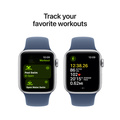 Apple Watch SE Silver 40mm GPS + Cellular M/L