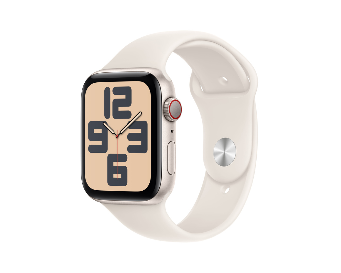 Apple Watch SE Stjärnglans 44mm GPS + Cellular M/L
