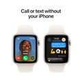 Apple Watch SE Stjärnglans 44mm GPS + Cellular M/L