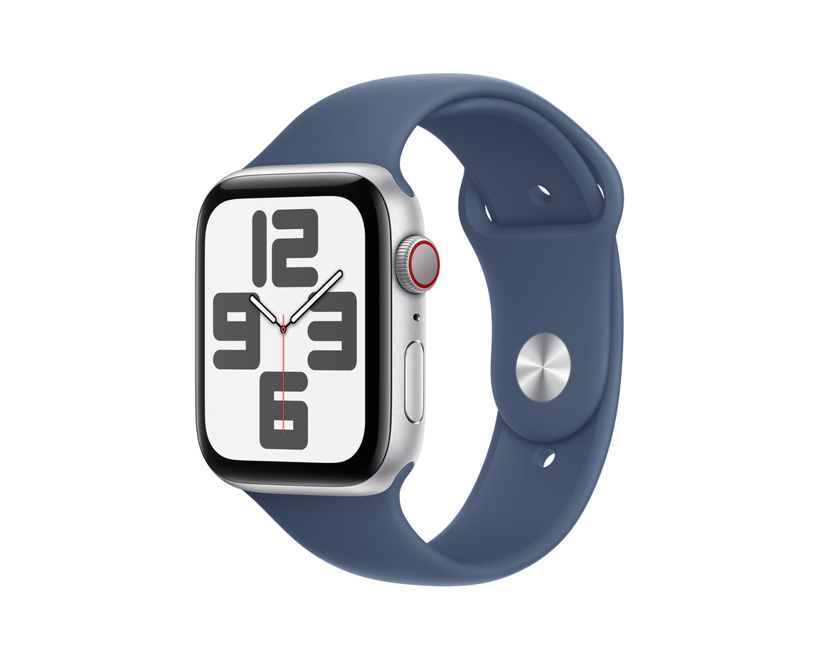 Apple Watch SE Silver 44mm GPS + Cellular M/L