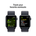 Apple Watch SE med Sportloop 2024 Midnatt 40mm GPS