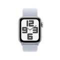 Apple Watch SE med Sportloop 2024 Silver 40mm GPS