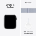 Apple Watch SE med Sportloop 2024 Silver 40mm GPS