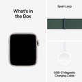 Apple Watch SE med Sportloop 2024 Stjärnglans 44mm GPS