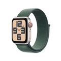 Apple Watch SE med Sportloop 2024 Stjärnglans 40mm GPS + Cellular