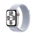 Apple Watch SE med Sportloop 2024 Silver 44mm GPS + Cellular