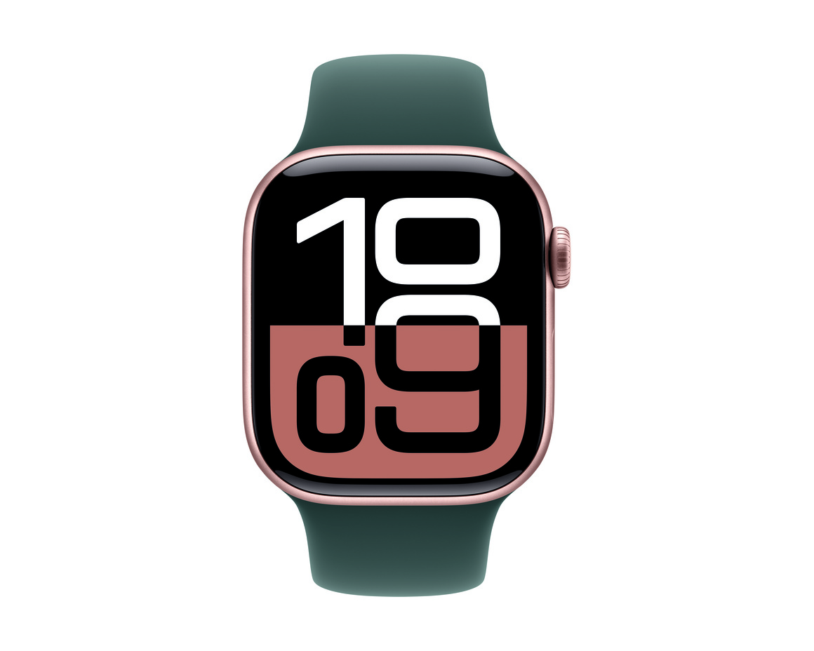Apple Watch 42mm Blågrön Sportband S/M
