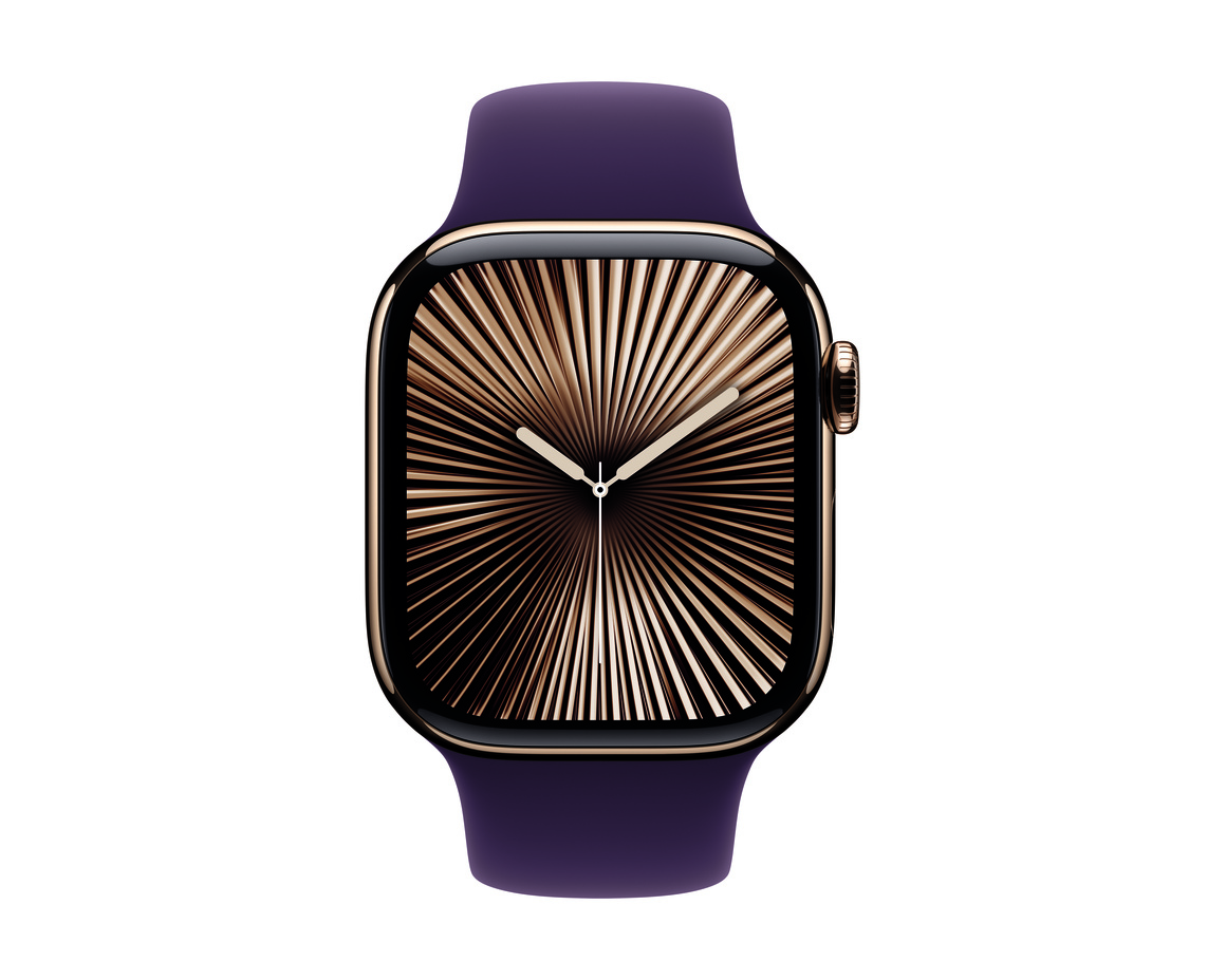 Apple Watch 40mm Plommon Sportband M/L