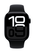 Apple Watch 42mm Svart Sportband S/M