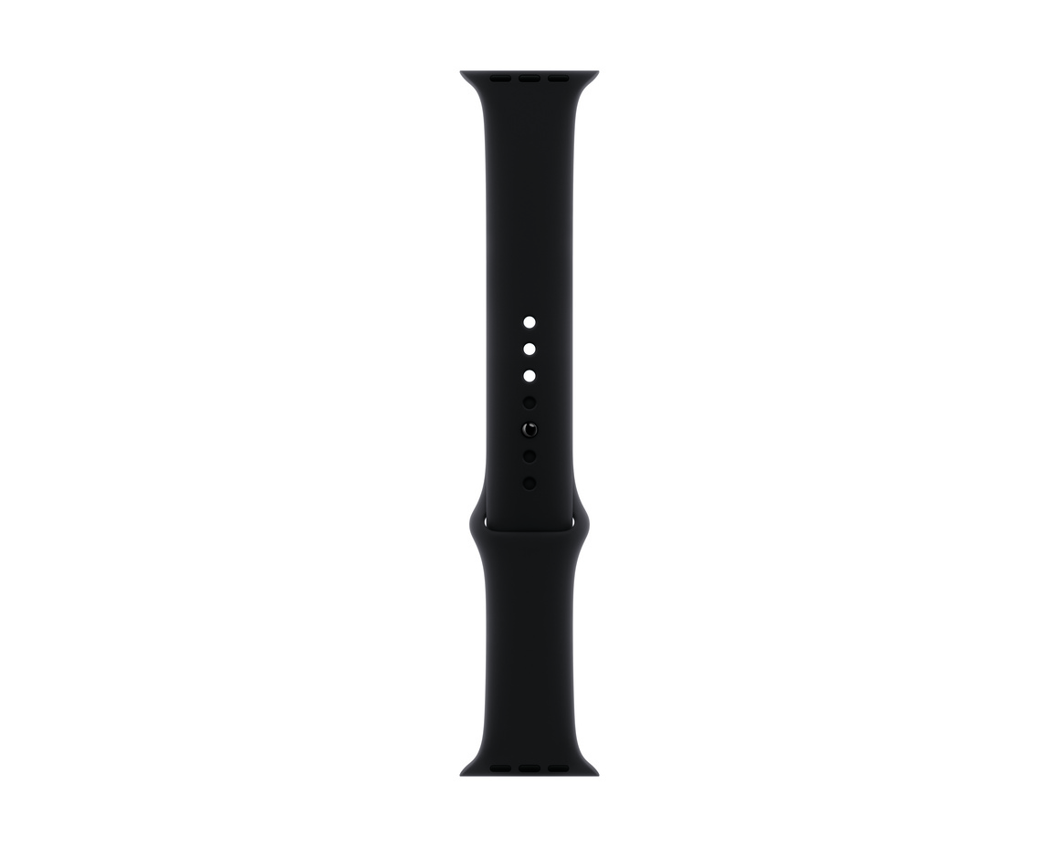 Apple Watch 42mm Svart Sportband S/M