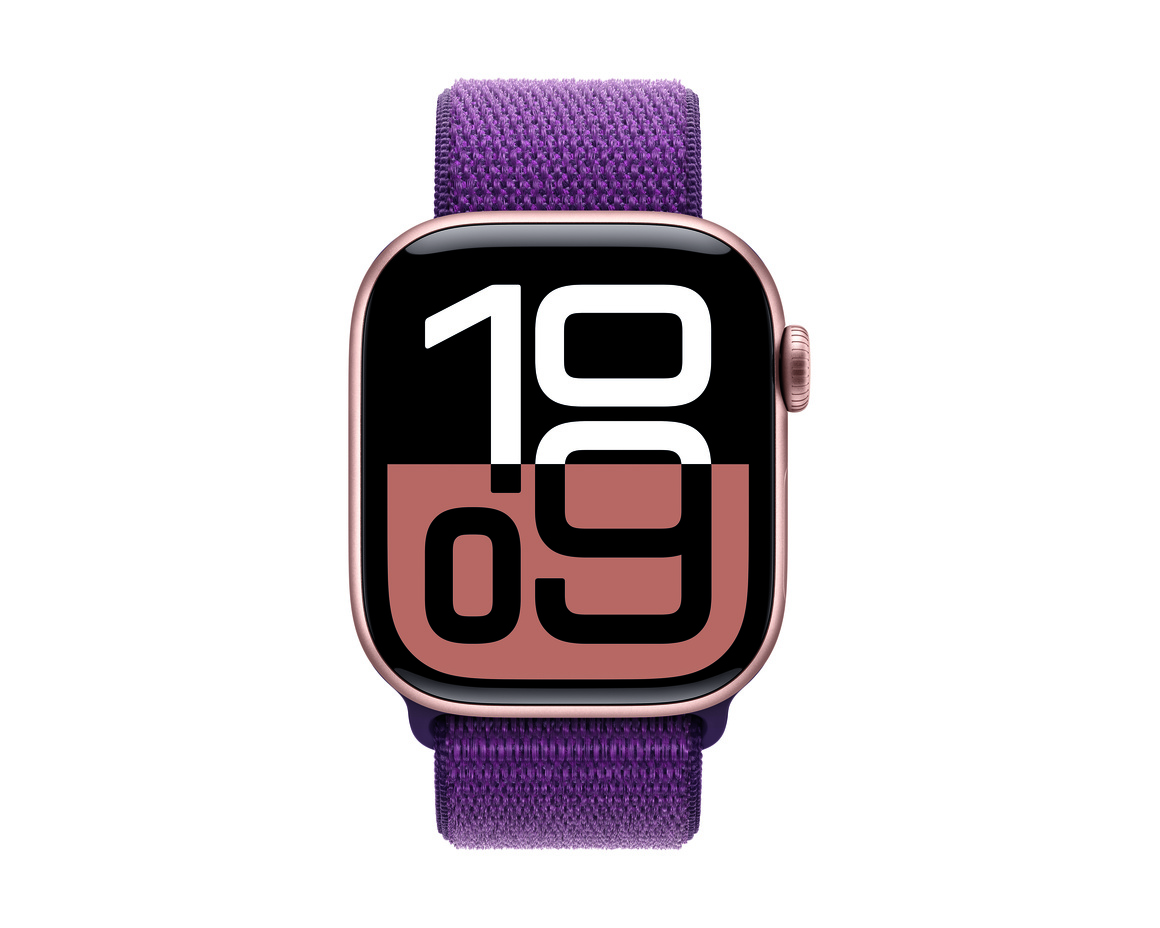 Apple Watch 40mm Plommon Sportloop