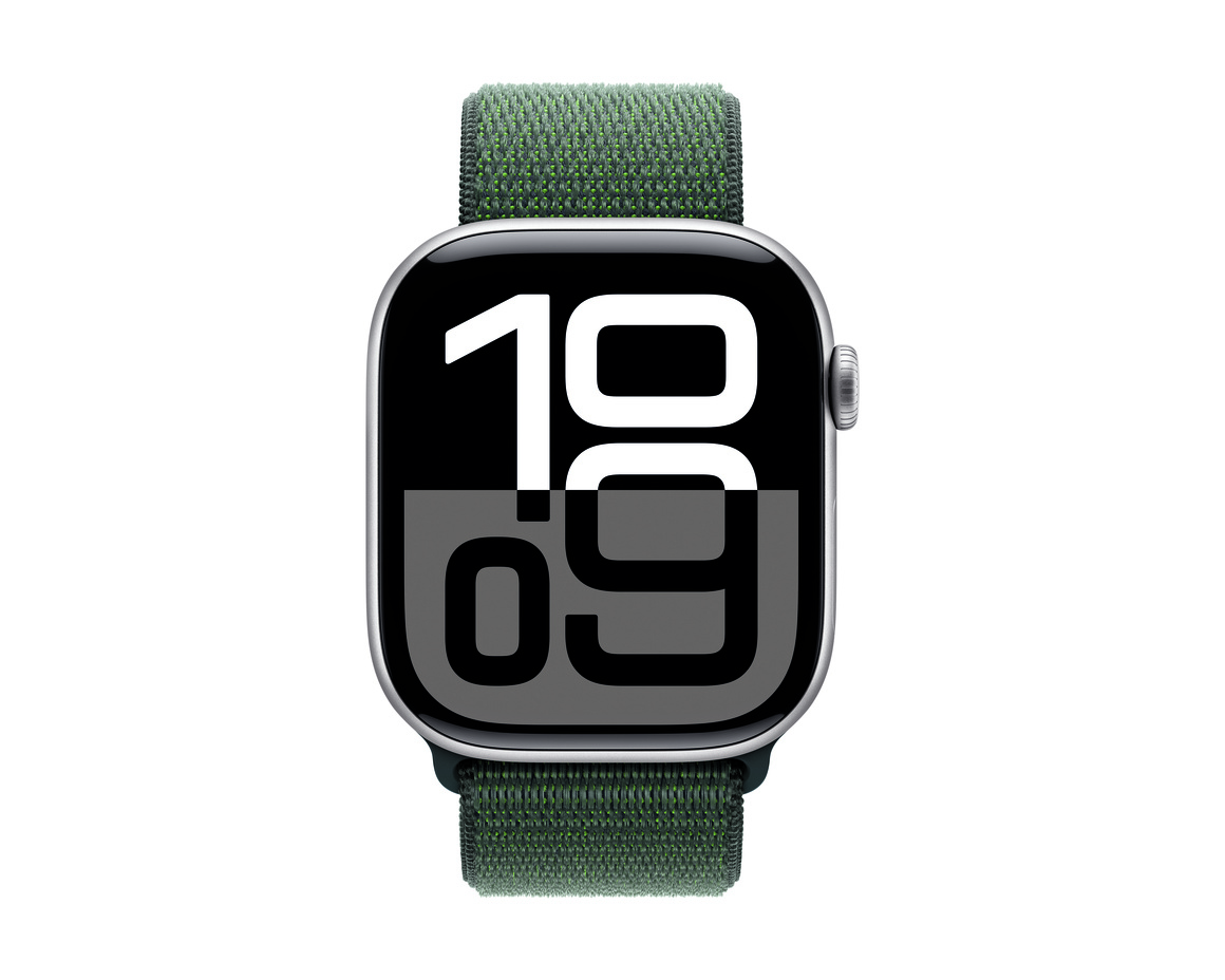 Apple Watch 46mm Blågrön Sportloop