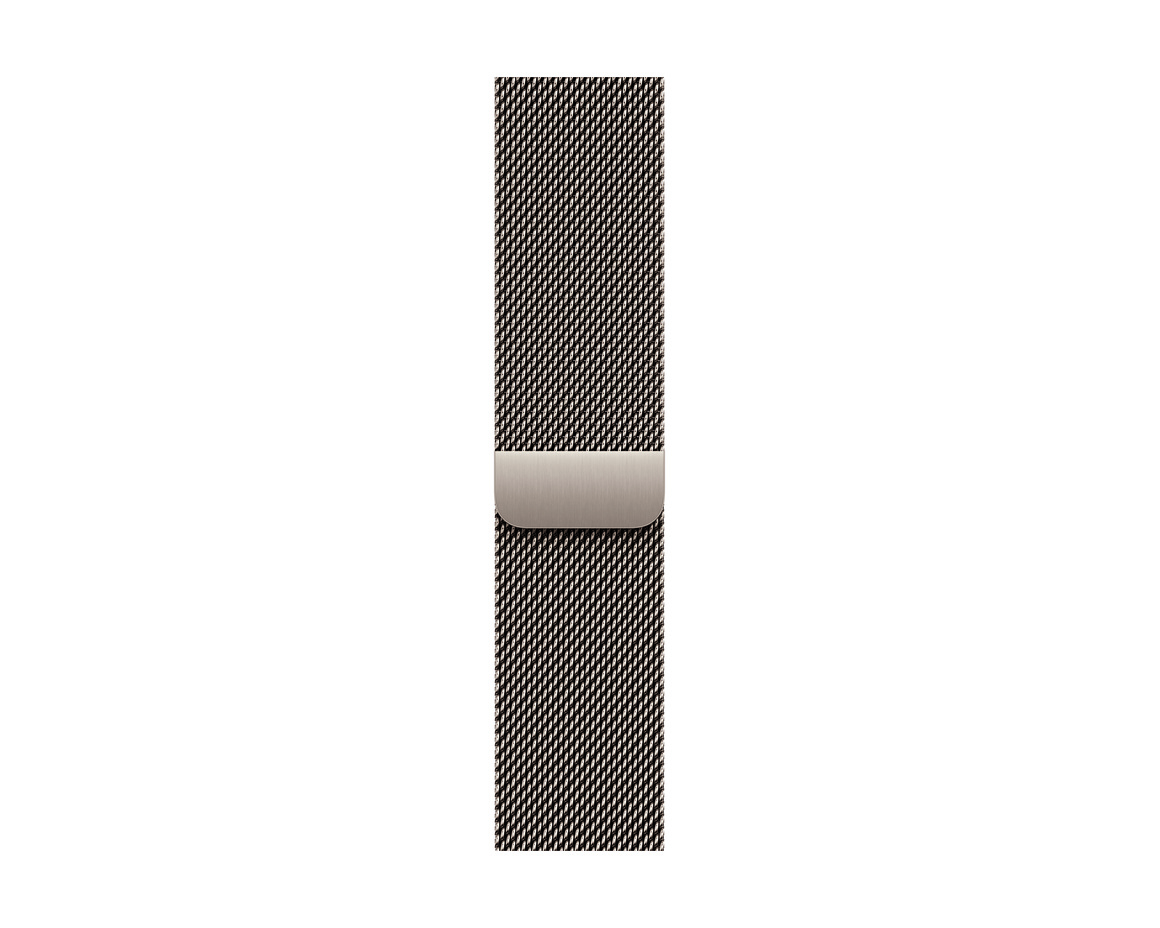 Apple Watch 46mm Naturlig Milanesisk Loop S/M