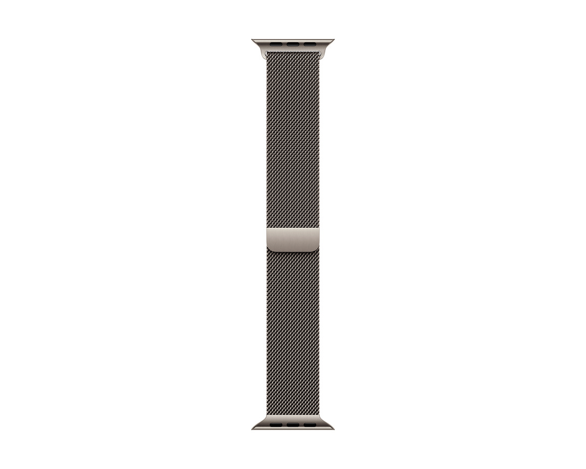 Apple Watch 46mm Naturlig Milanesisk Loop S/M