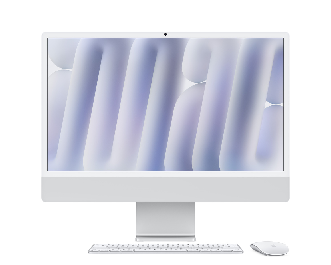 iMac 24 Retina 4.5K (2024) M4 8-core CPU, 8-core GPU/16GB/256GB SSD Silver