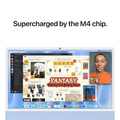 iMac 24 Retina 4.5K (2024) M4 10-core CPU, 10-core GPU/16GB Blå 512 GB