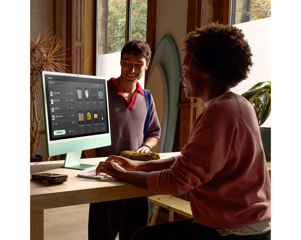 iMac 24 Retina 4.5K (2024) M4 10-core CPU, 10-core GPU/16GB Blå 512 GB