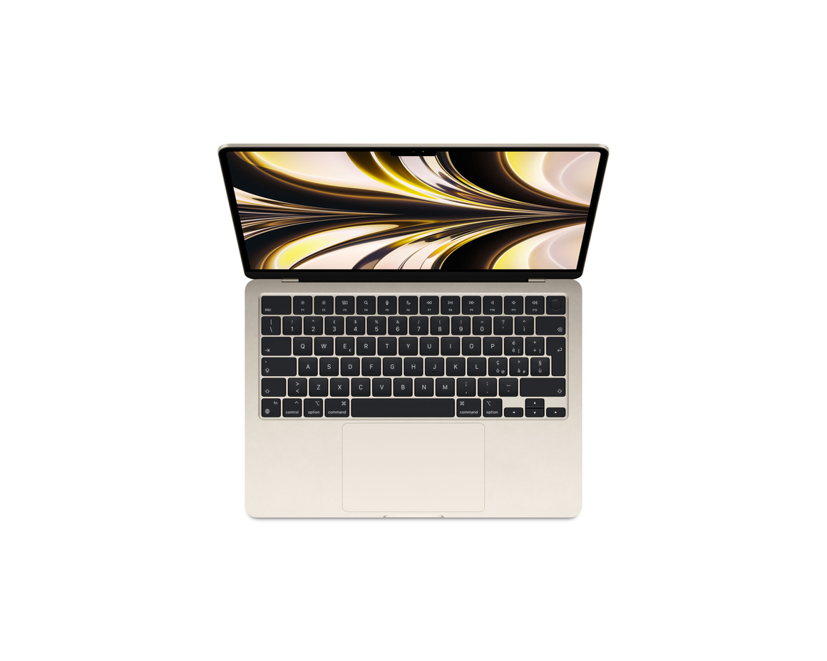MacBook Air 13 M2 8-core CPU, 8-core GPU/16GB/256GB Stjärnglans