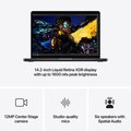MacBook Pro 14 M4 Pro 14‑core CPU, 20‑core GPU/24GB/1TB SSD Rymdsvart