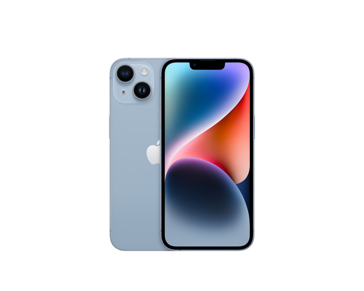 iPhone 14 128GB Blå - Gradering A (begagnad)