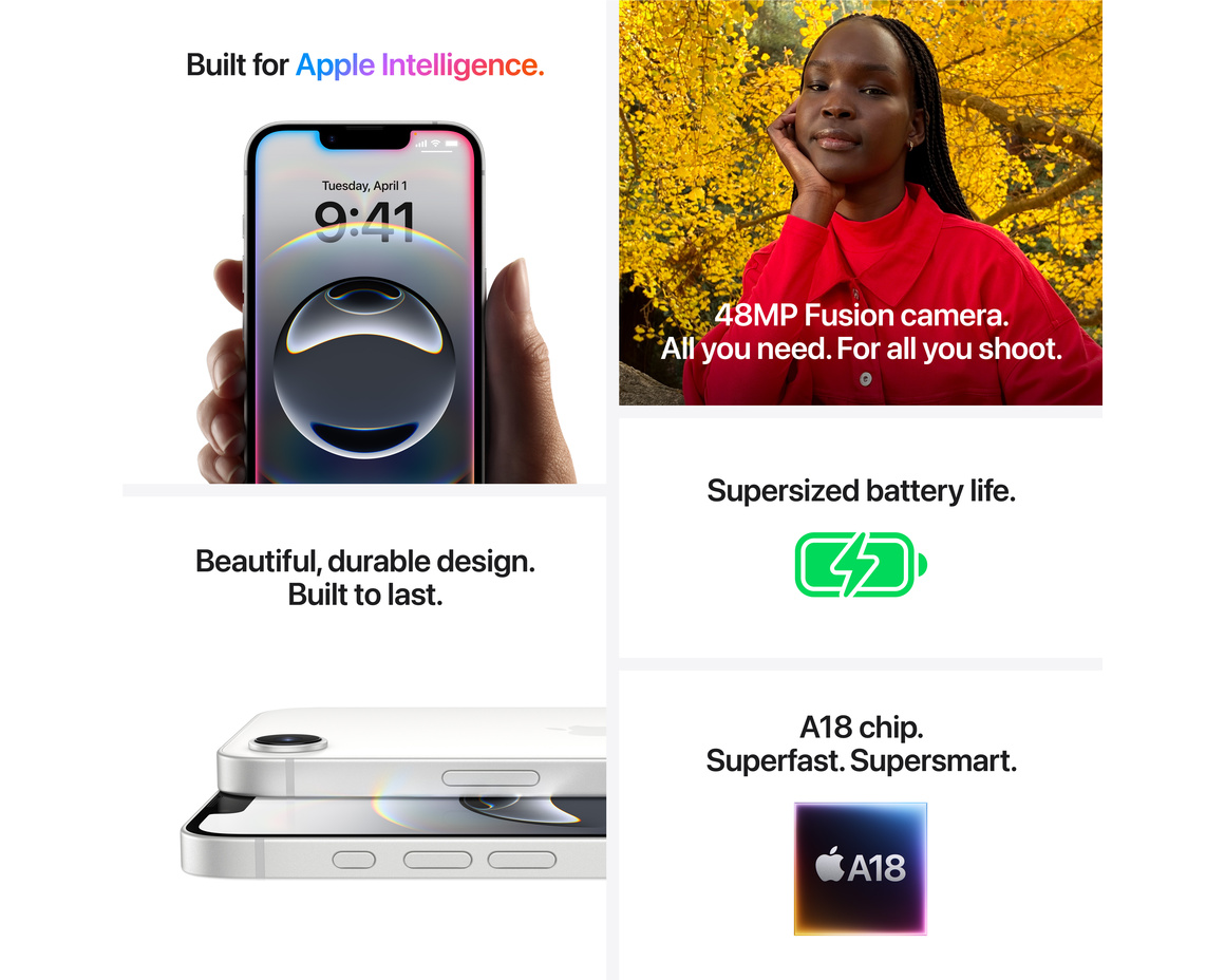 iPhone 16e Vit 512GB