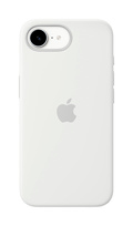 iPhone 16e Silikonskal Vit