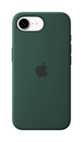 iPhone 16e Silikonskal Blågrön