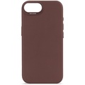 Decoded Leather Backcover till iPhone 16e Chokladbrun