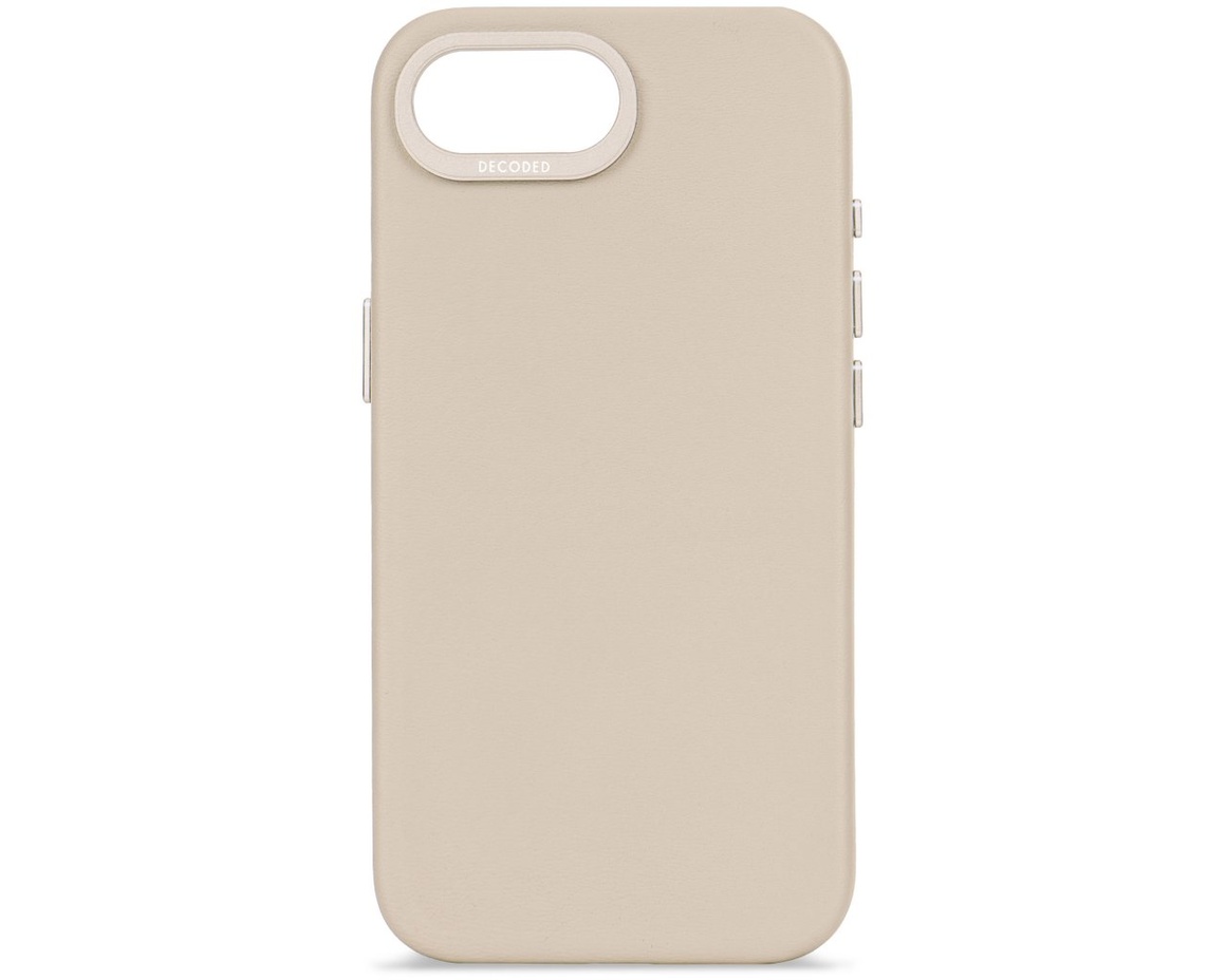 Decoded Leather Backcover till iPhone 16e Lera
