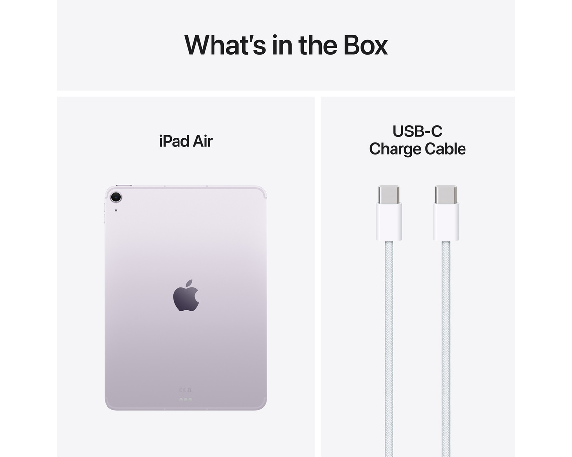 iPad Air 11 M3 Wi-Fi + Cellular 128GB - Lila